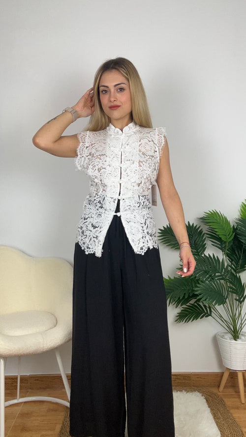 Camisa encaje