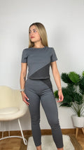 Conjunto leggin manga corta