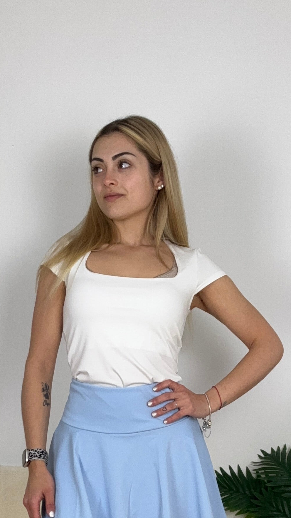 Camiseta de licra manga corta