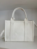 Bolso blanco cuadrado