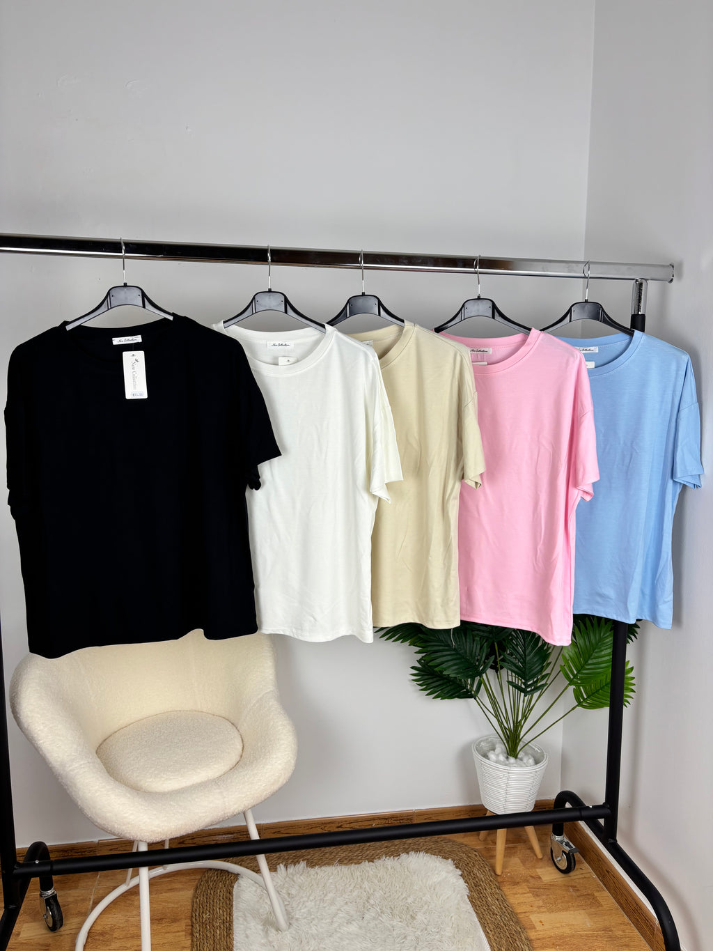 Camiseta fina manga corta