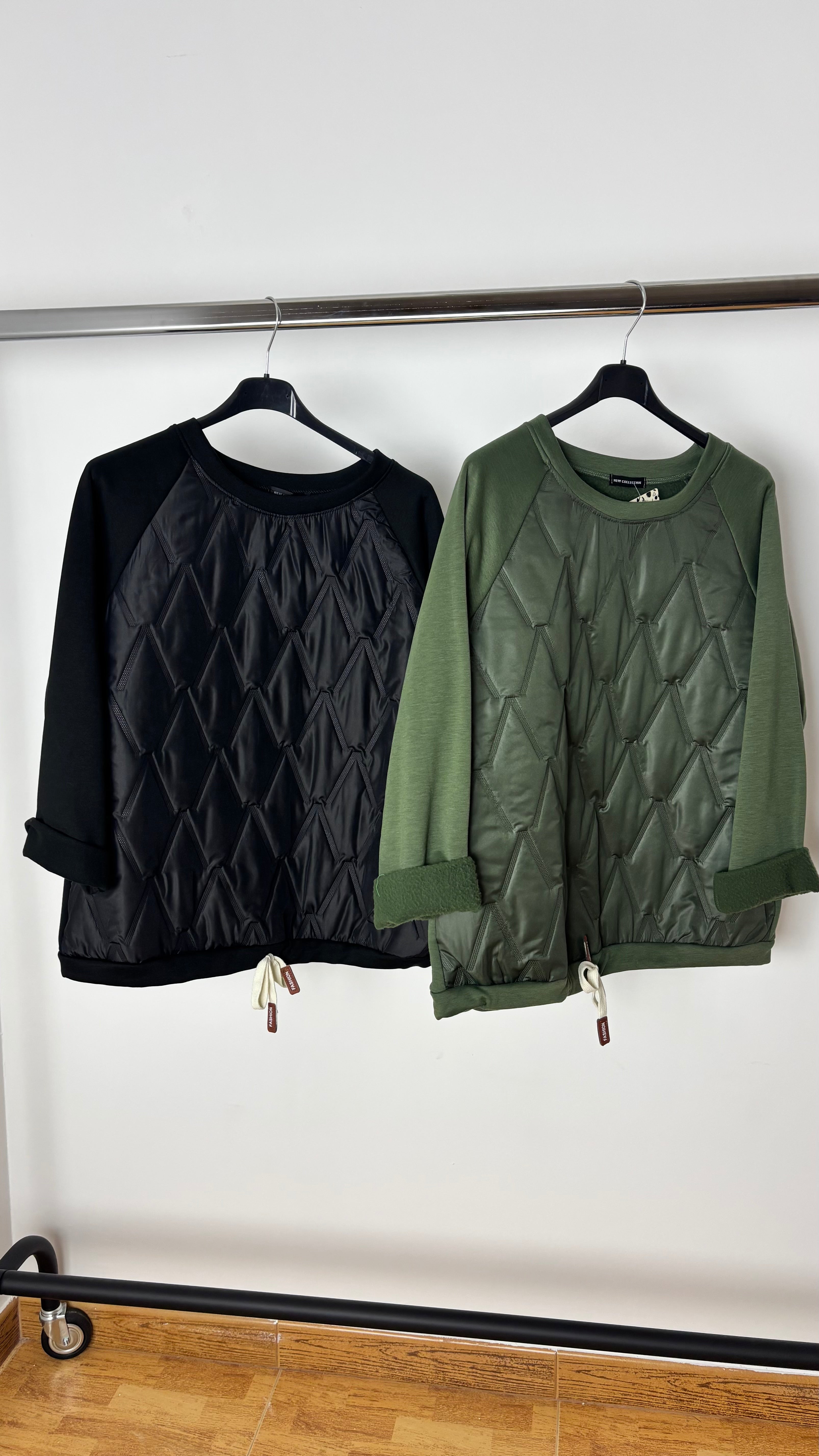 Sudadera acolchada